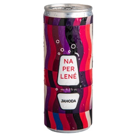Naperlené Jahoda 0,25L