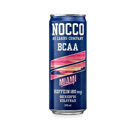 NOCCO BCAA MIAMI JAHODA 0,33L