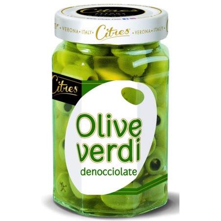 Olivy zelené bez pecek v nálevu 290g