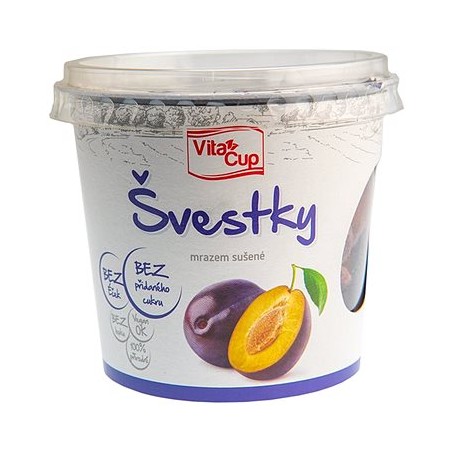 Švestky lyofilizované 35g (mrazem sušené) ovoce