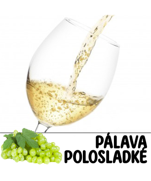 Pálava - Polosladké 1l (včetně PET lahve)