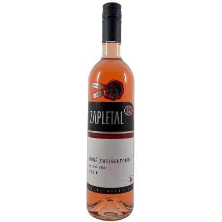 ZAPLETAL Zweigeltrebe ROSÉ 2021 PS 0,75 l.