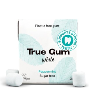 TRUE GUM žvýkačky bez cukru s příchutí peppermint 21 g