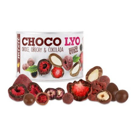 Křupavé ovoce a ořechy v čokoládě 180 g