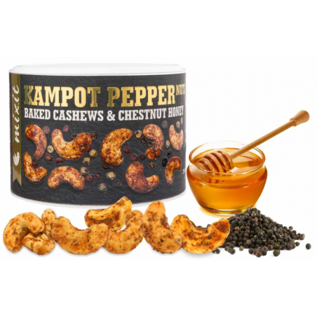Oříšky z pece - Kampotský pepř a med 160 g