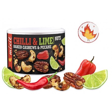Oříšky z pece - Habanero chilli a limetka 150 g
