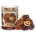Mix preclíků v čokoládě 250 g.