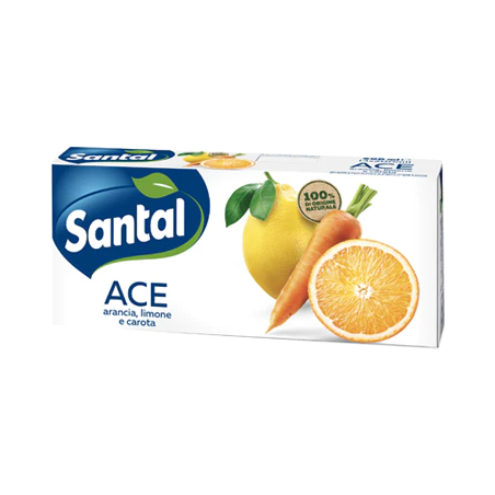 DŽUS ACE SANTAL 3X200 ML.