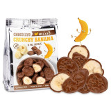 Křupavé banánky v čokoládě 170 g