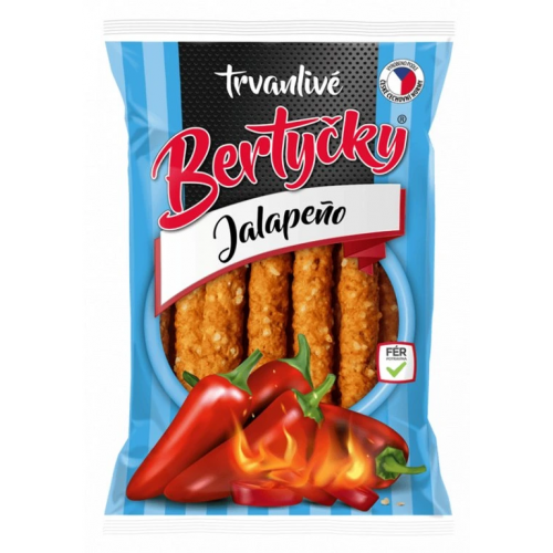 BERTYČKY JALAPENOS 90g.