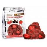 Křupavé jahody v čokoládě do kapsy 60 g