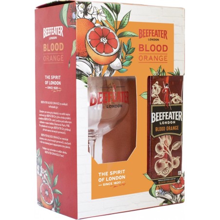 Beefeater Blood Orange 0,7l + 1 sklenička